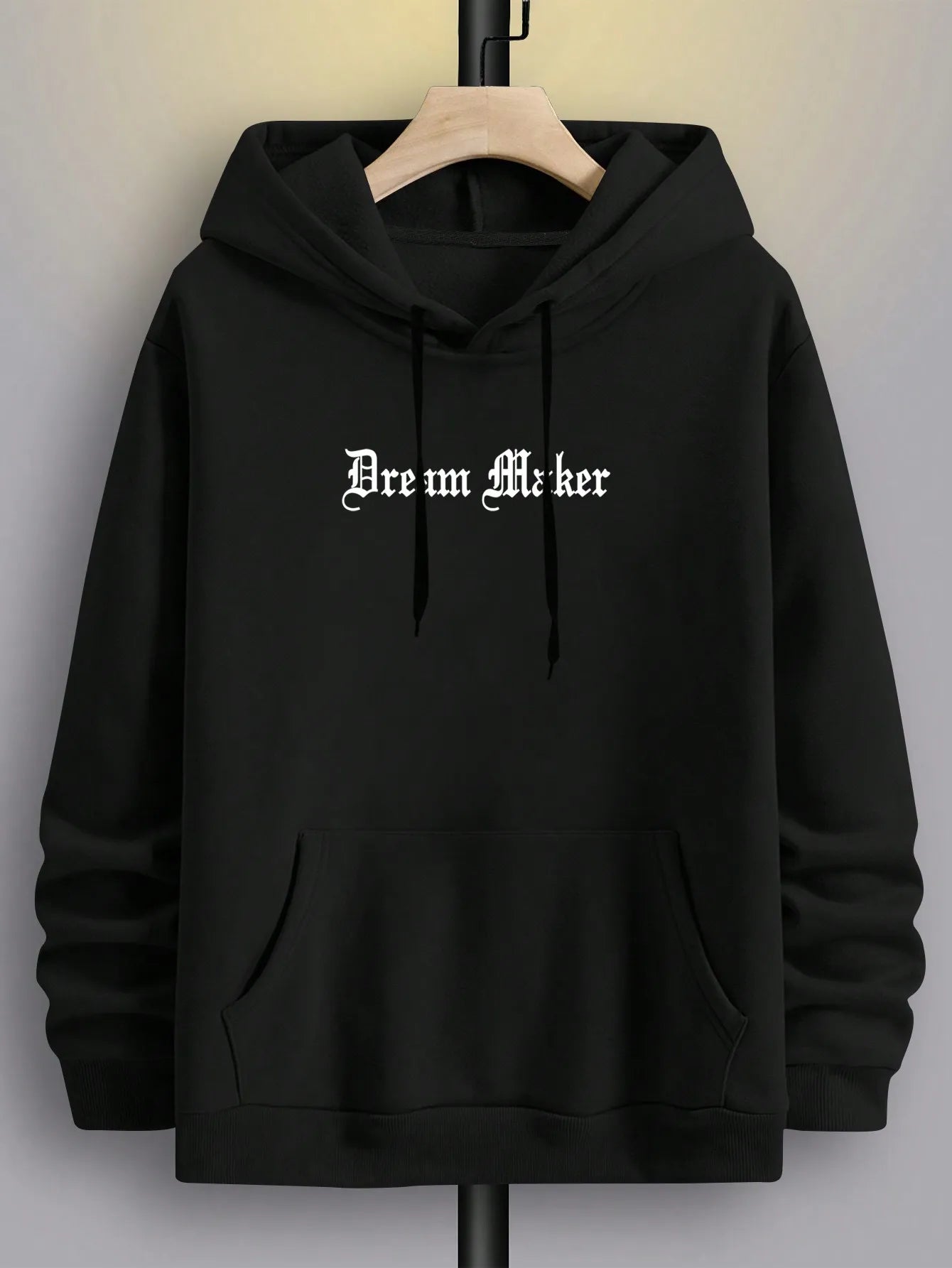 Dream Maker Brave Sculpture Pattern Men Clothing Creative Pocket